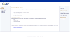 Desktop Screenshot of citadon.co.uk